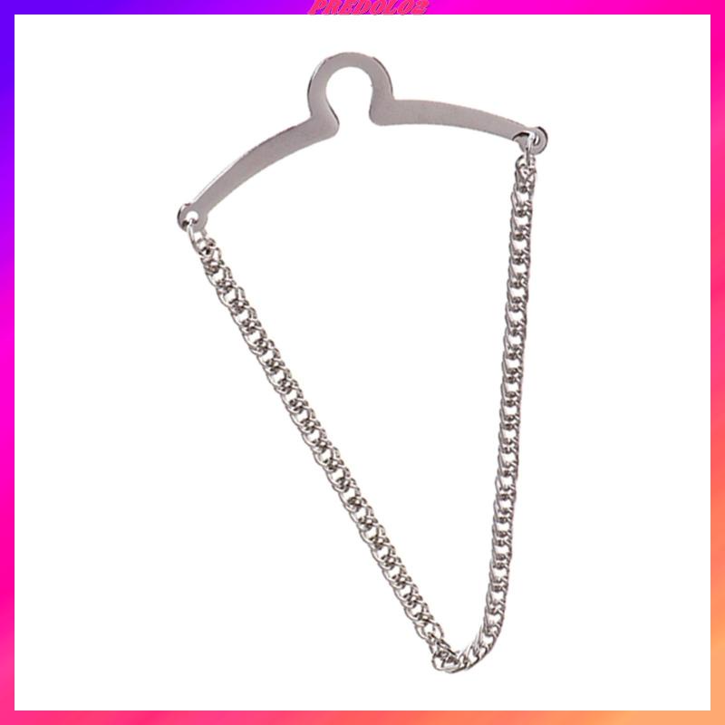 [Predolo2] Cà Vạt Nam Thời Trang Màu Bạc Cổ Điển