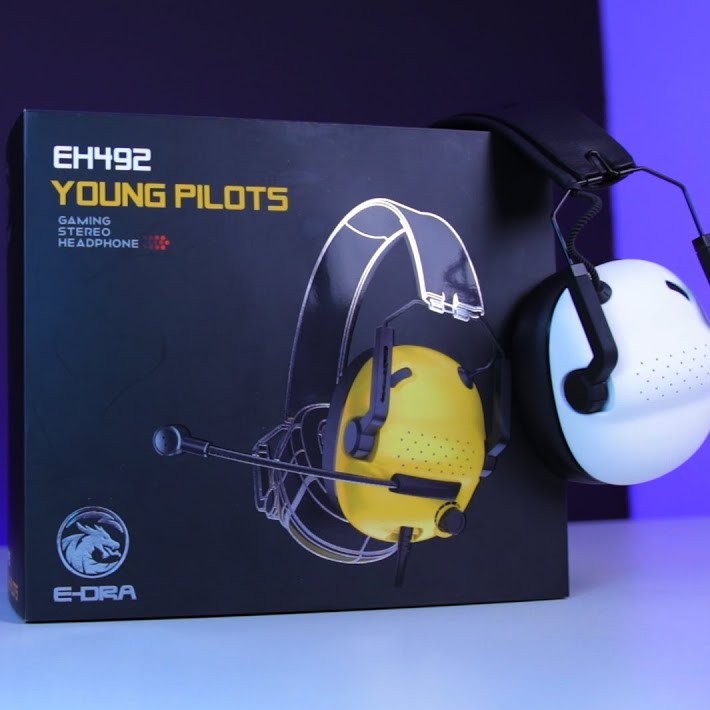 Tai nghe Gaming E-Dra EH492 Young Pilots cực chất I Bass căng tung nóc I Head phone E-Dra EH491 RGB LED, EH492 | BigBuy360 - bigbuy360.vn