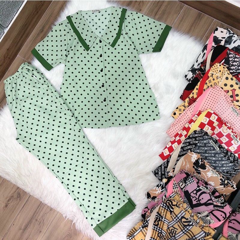 đồ bộ nữ lụa mango mềm free size 58kg