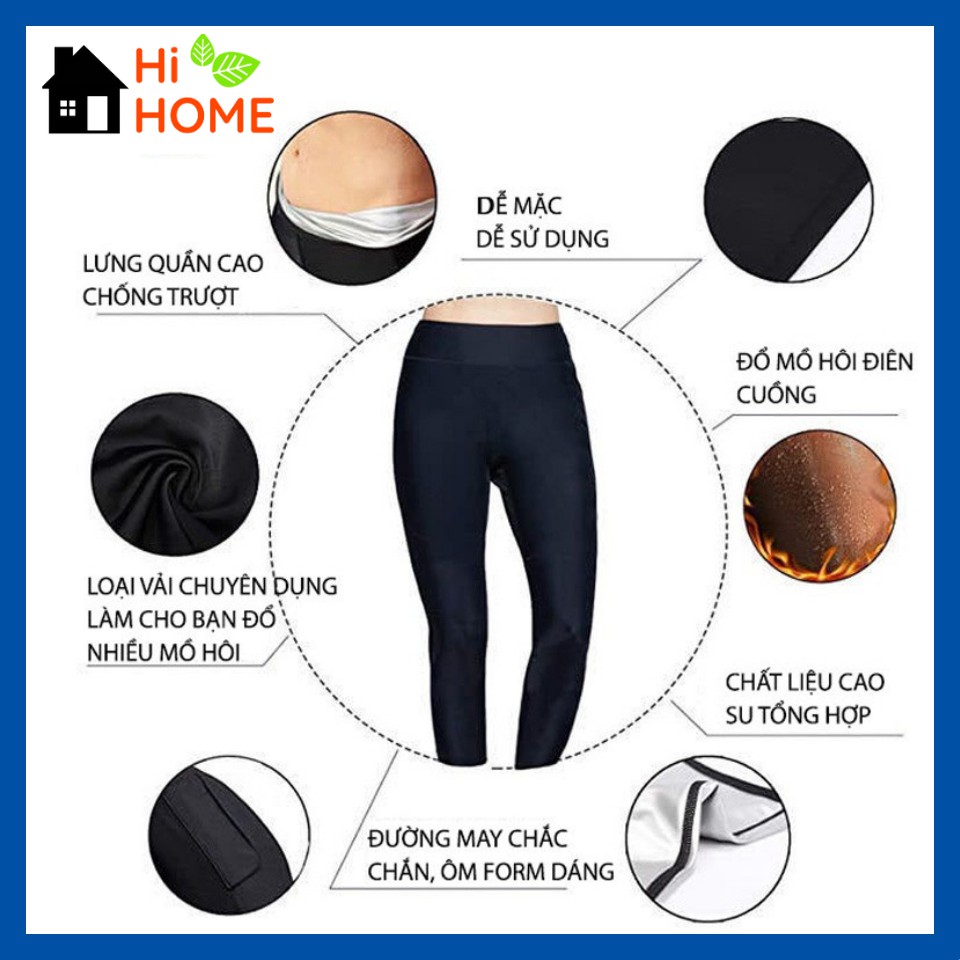 [Cỡ Dài] Quần legging, quần tập định hình, tan mỡ, giảm cân BORN UNCOMMON, kích thích đổ mồ hôi, giảm cân nhanh chóng