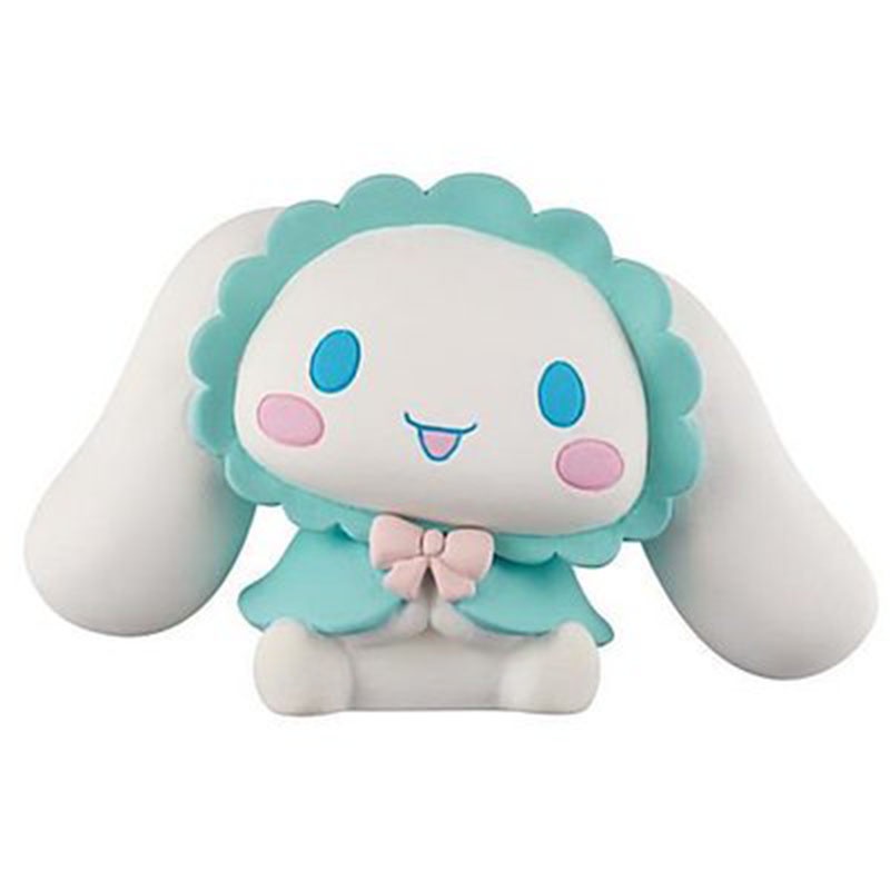 SANRIO Bộ 5 Mô Hình Nhân Vật Hoạt Hình Cinnamoroll Bơi Lội Trang Trí Bánh Kem DIY