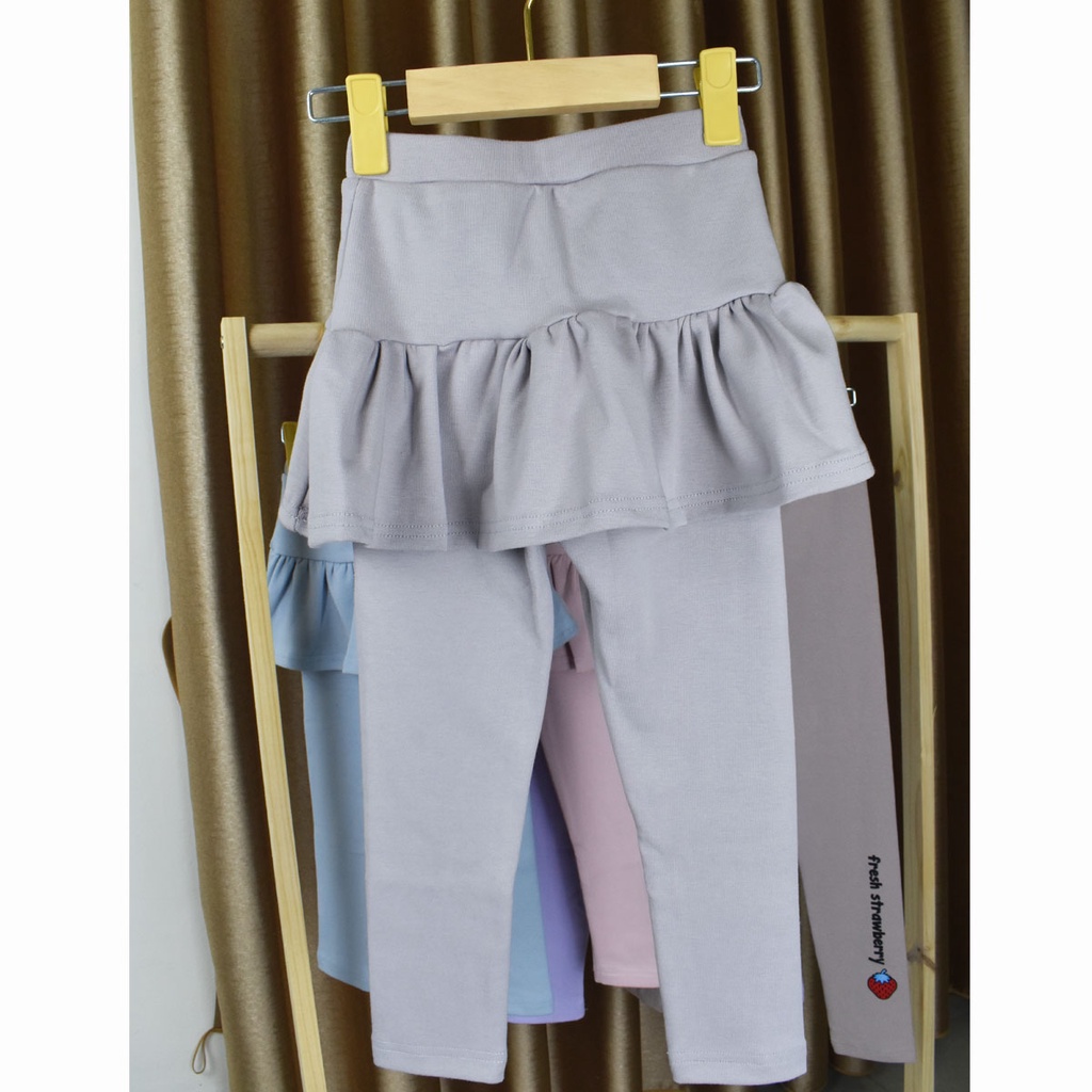 Quần váy thu đông bé gái 100% COTTON LB-KIDS