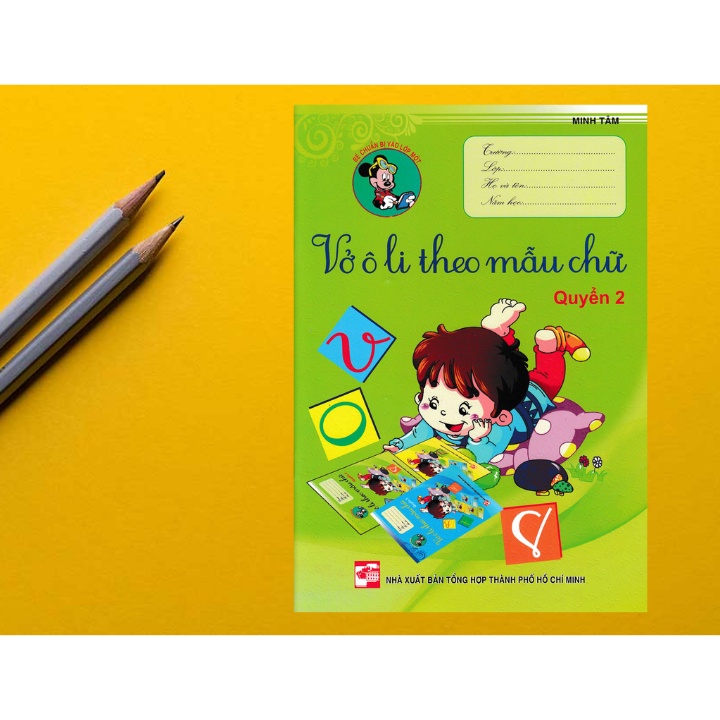 Sách - Vở Ô Li Theo Mẫu Chữ - Quyển 2 - Newshop