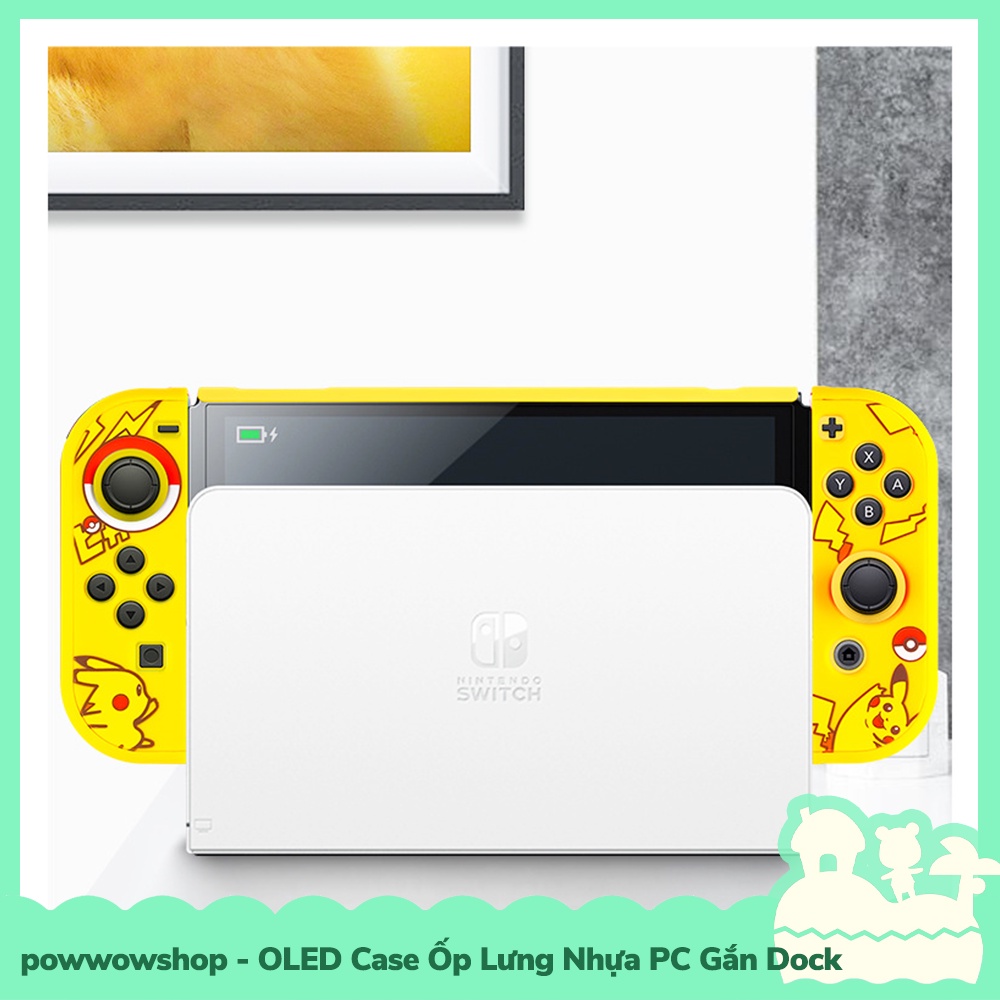 [Sẵn VN - Hỏa Tốc] OLED 20 Mẫu Phụ Kiện Case Ốp Nhựa PC Cho Máy Game Cầm Tay Nintendo Switch Oled Nhân Vật Game