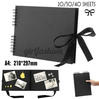 Cuốn album màu đen phong cách retro độc đáo