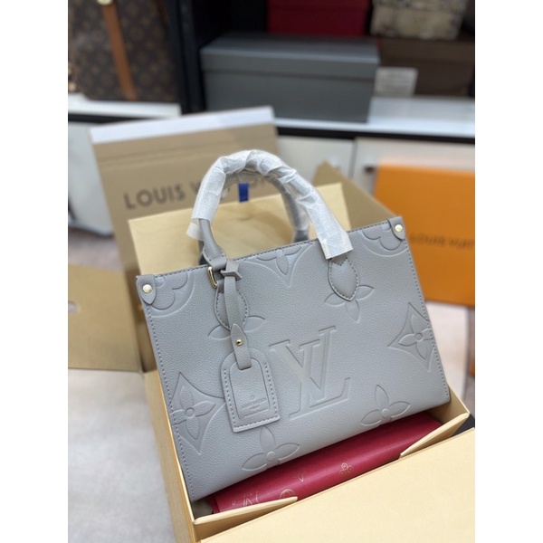 Túi Onthego mini super màu xám size 28cm