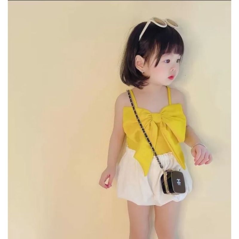 Set 2 dây nơ Habi Fashion xinh đáng yêu cho bé gái 8-20kg