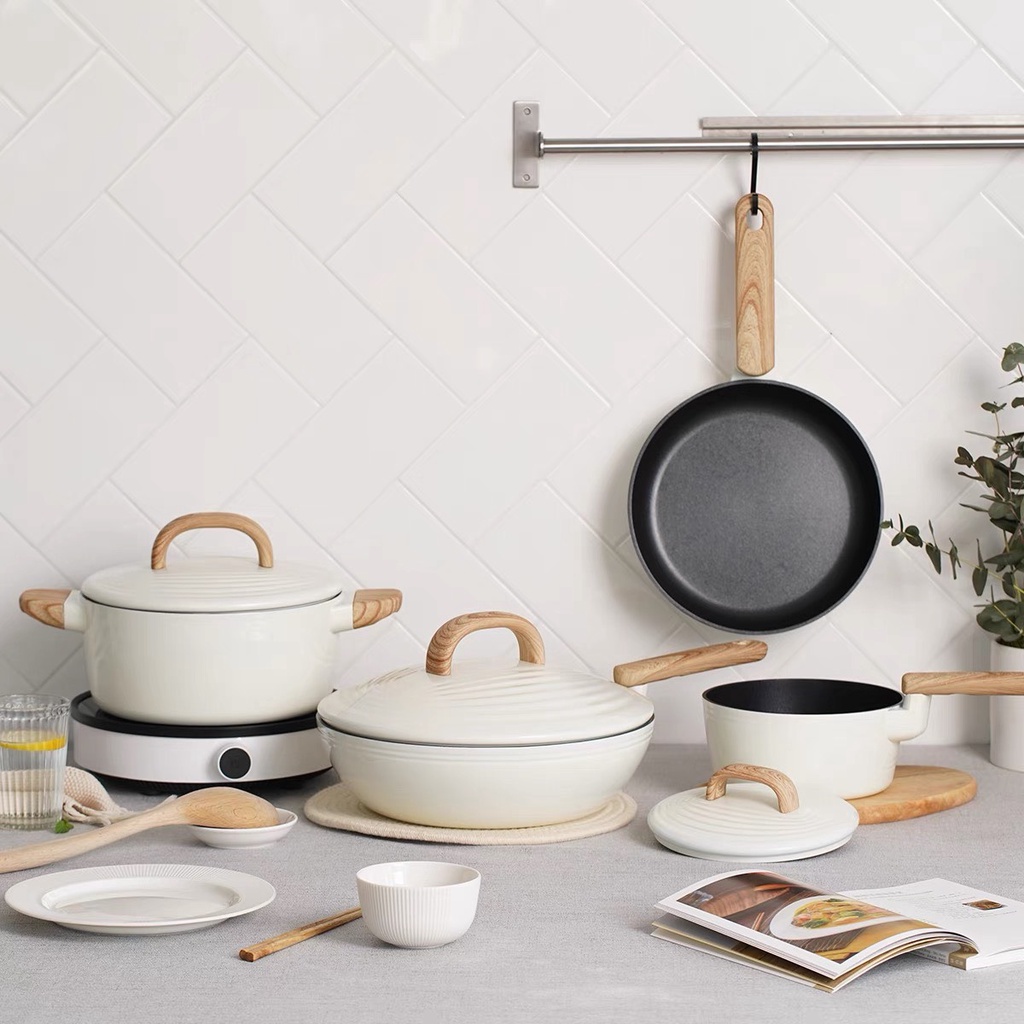 Bộ nồi chảo Cooker King (tách lẻ) kiểu dáng Hàn Quốc sang trọng