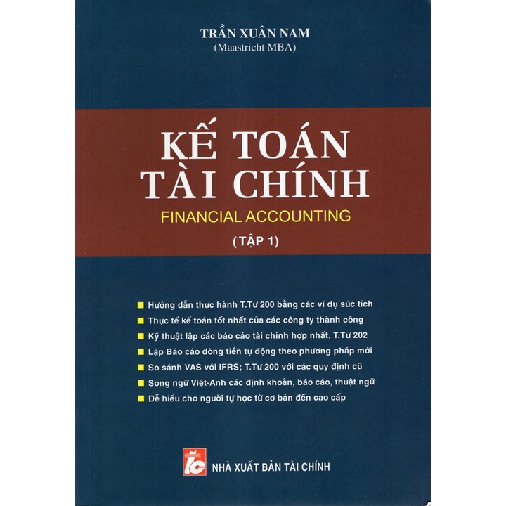 Sách - Kế Toán Tài chính Tập 1 ( Trần Xuân Nam )