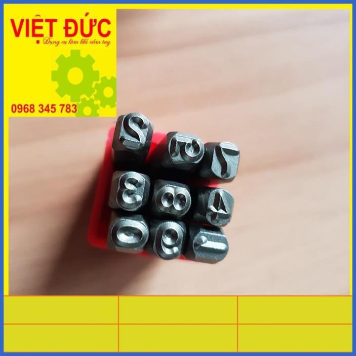 Bộ đục số đóng số 4mm-XUÔI