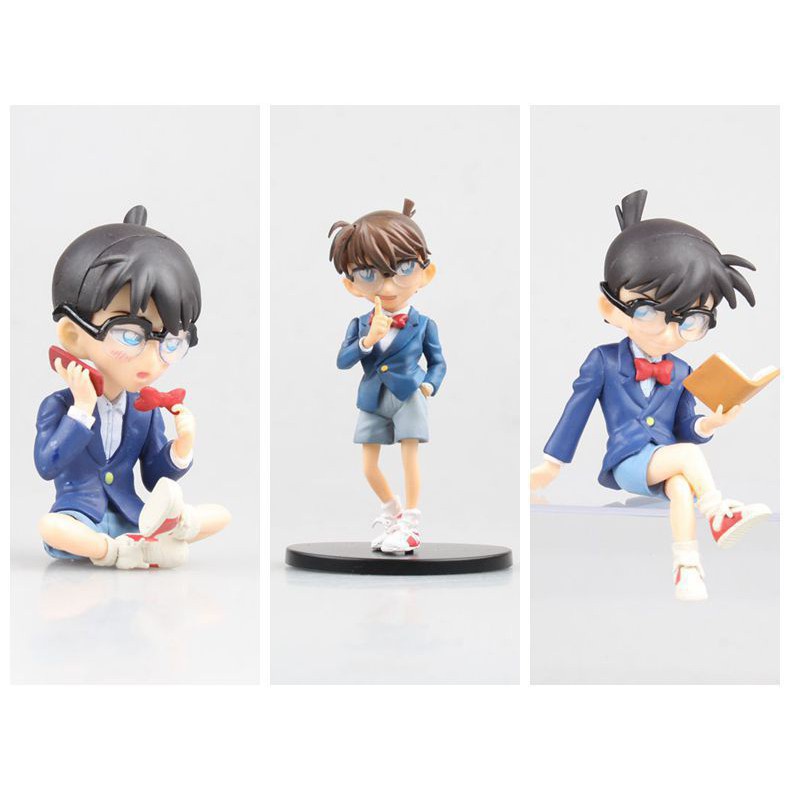 Mô hình Conan thám tử lừng danh | Mô hình truyện tranh Conan - Chất liệu nhựa cứng PVC,size 8cm đến 12cm