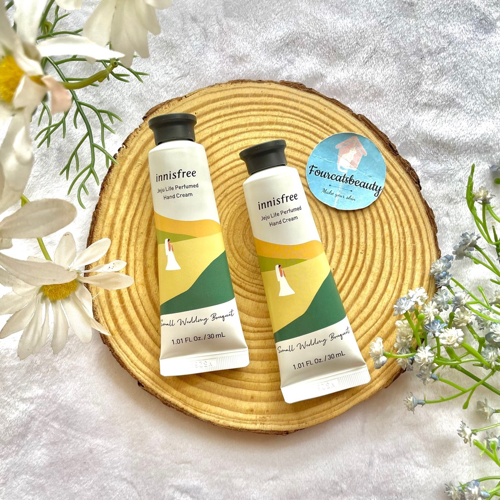 Kem Dưỡng Da Tay Hương Nước Hoa Innisfree Jeju Life Perfumed Hand Cream 30ml