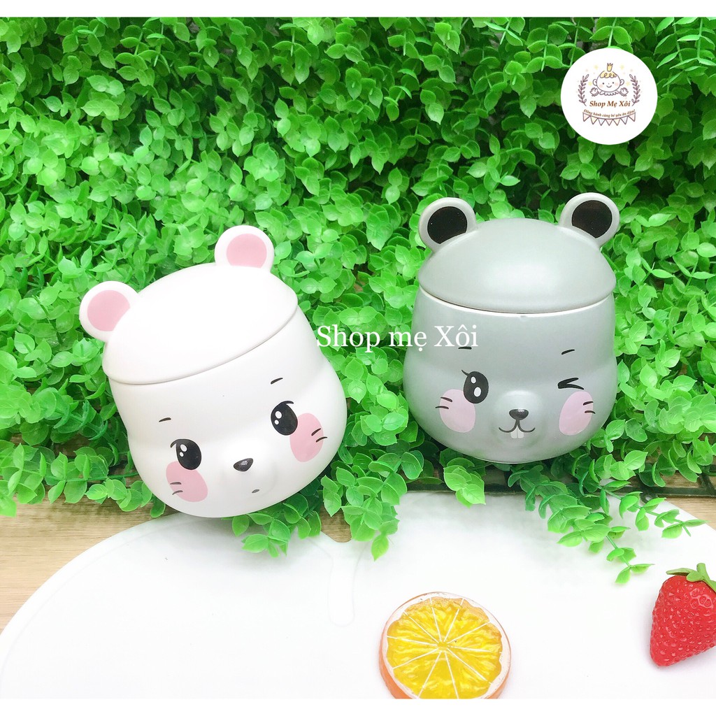 Cốc sứ hình chuột kute cho bé