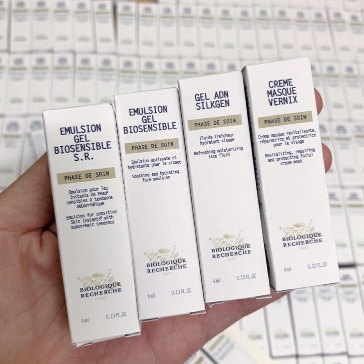 Gel giảm và ngăn chặn da dầu, nhạy cảm Émulsion Gel Biosensible SR (4ml)