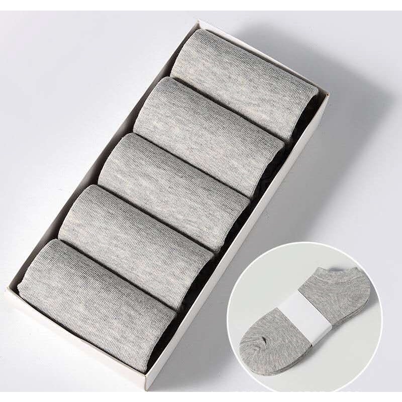 [FREESHIP] Vớ Cổ Ngắn Unisex Cotton Co Giãn Hút Mồ Hôi, Khử Mùi Êm Chân Phù Hợp Cho Mọi Loại Giày