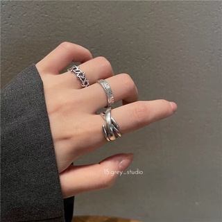 Kane Ring Set | Set nhẫn Kane Retro Unisex