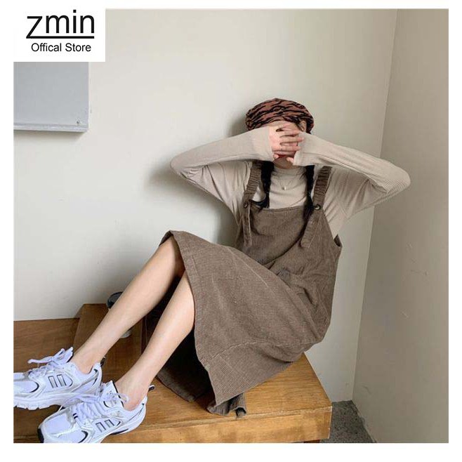 Yếm nhung dáng dài ulzzang, chất liệu nhung tăm-A004 | BigBuy360 - bigbuy360.vn