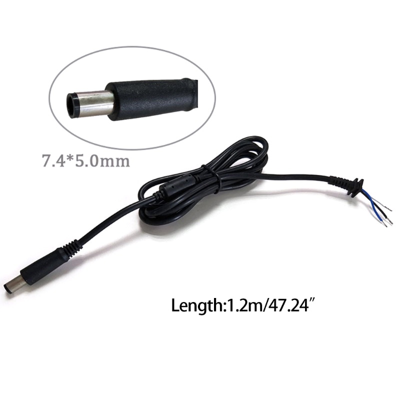 Dây cáp nguồn DC với đầu kim cho laptop dell