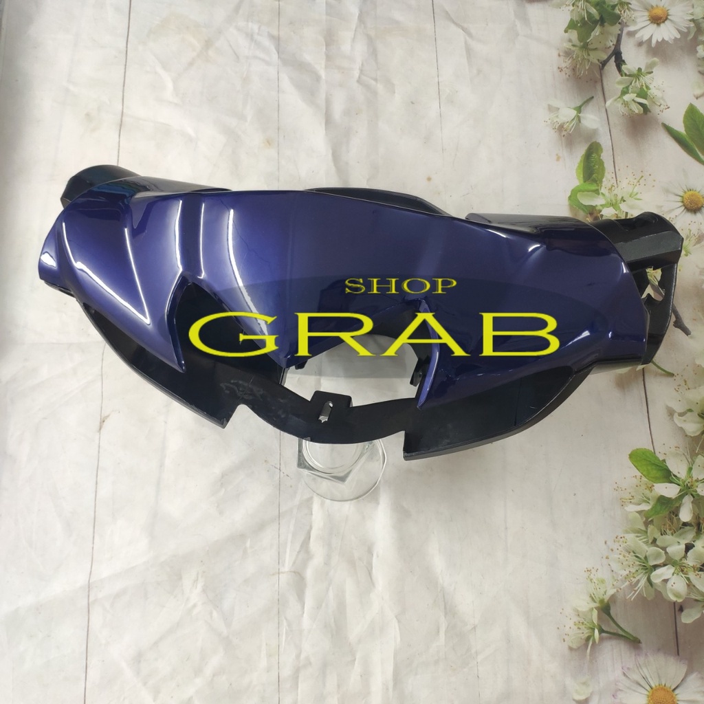 Bộ ốp đầu dành cho xe Wave S110  - RS 110 gồm 3 món : mào , ốp đầu và gáy đen