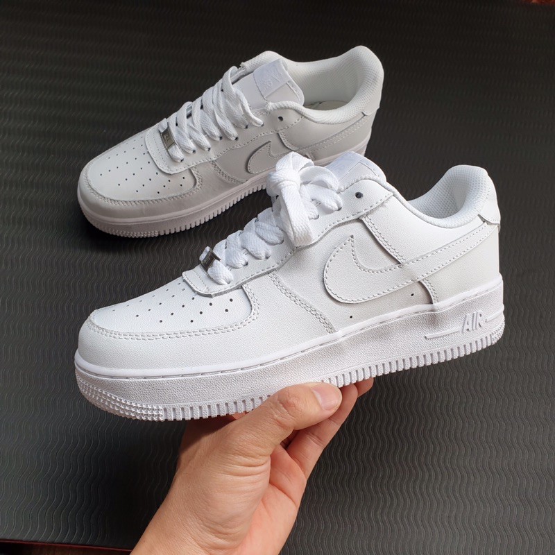 [ Chuẩn 11 - Fullbox - Bill ] Giày AIR FORCE 1 trắng nam nữ, Giày af1 trắng | BigBuy360 - bigbuy360.vn