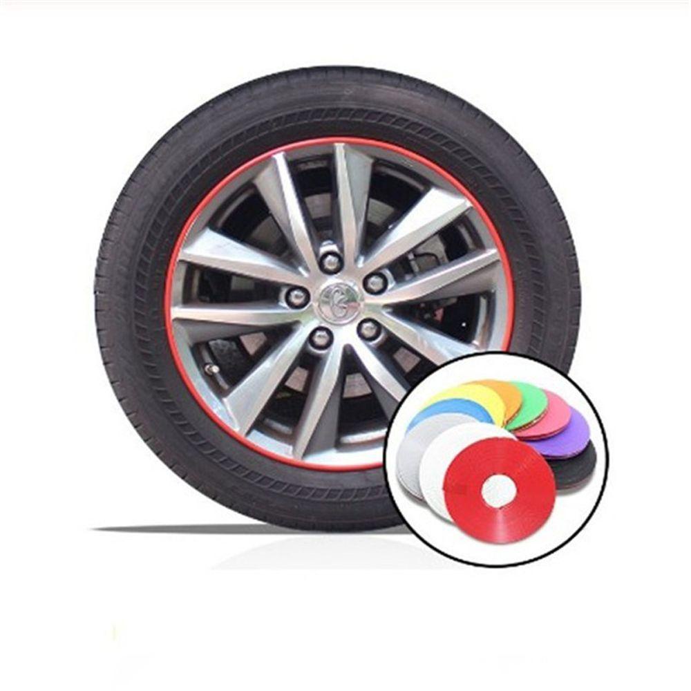 Cuộn Dây Dán Viền Bánh Xe Hơi Bảo Vệ Chống Trầy Xước Kích Thước 8M