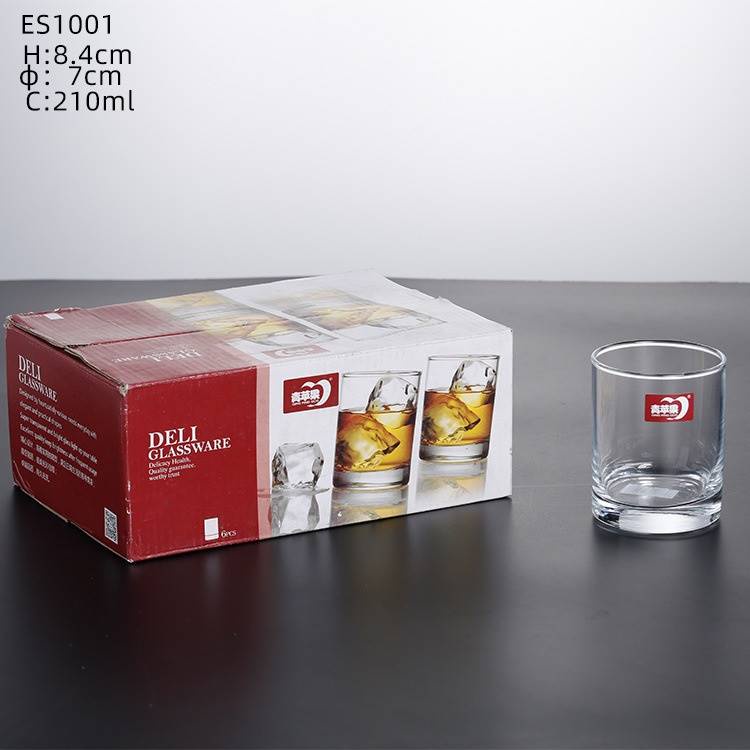 [LOẠI ĐẸP] Bộ Cốc Thủy Tinh Uống Nước Deli Kiểu Dáng Đơn Giản, Sang Trọng - Duonghieu6789