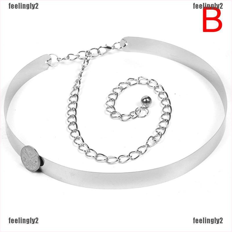 Thắt Lưng Kim Loại Mặt Gương Có Thể Điều Chỉnh Kích Cỡ