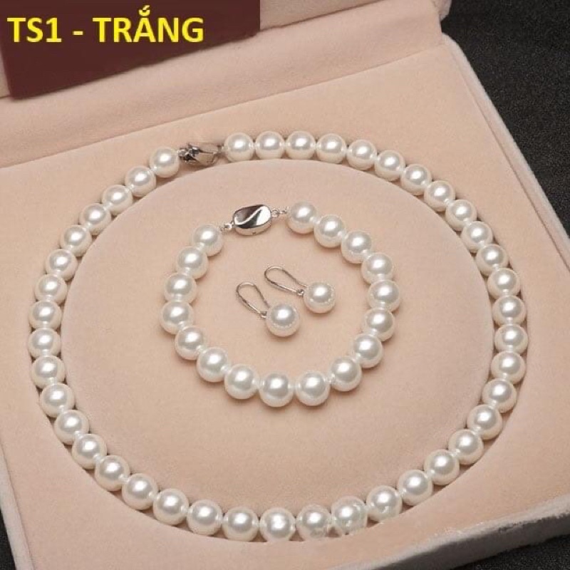 Set vòng cổ bông tai và  vòng tay