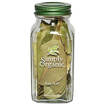 Lá nguyệt quế hữu cơ (Organic bay leaf) - Simply Organic - 4gr