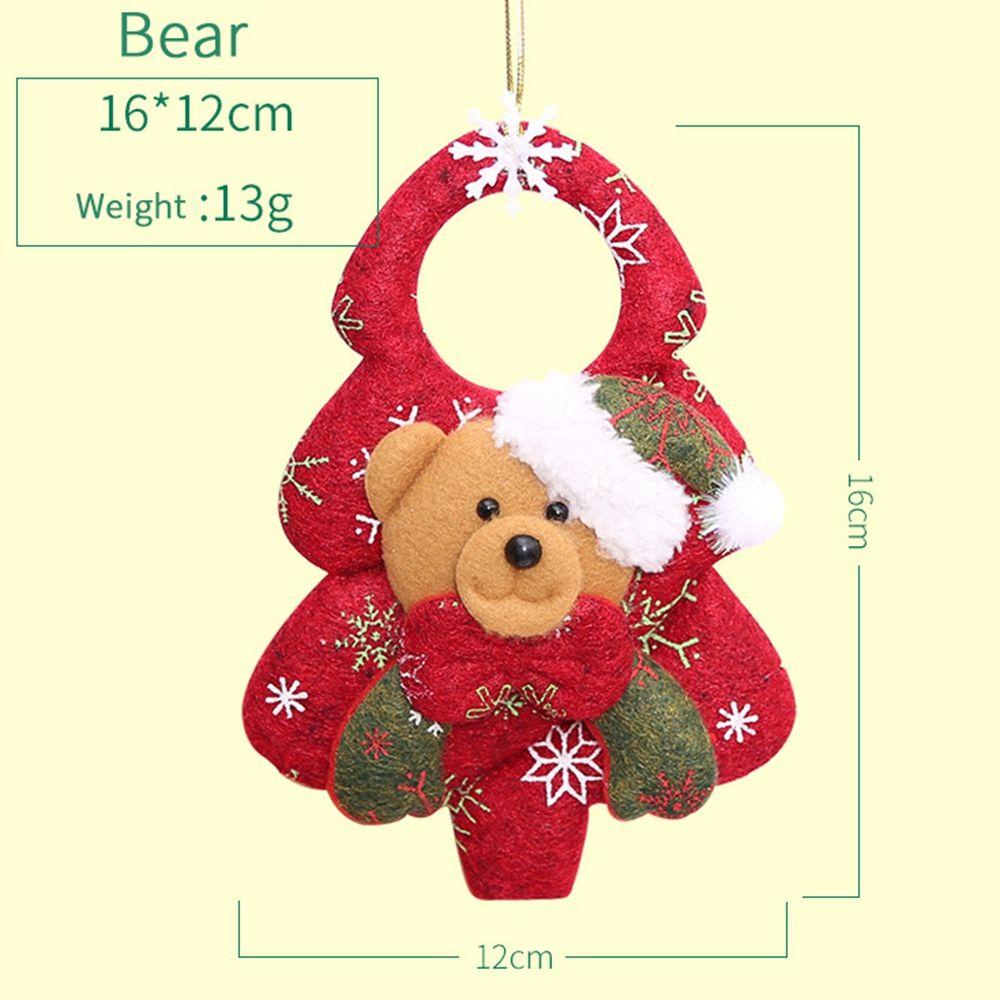 Phụ Kiện Treo Trang Trí Giáng Sinh Năm Mới Hình Ông Già Noel / Người Tuyết