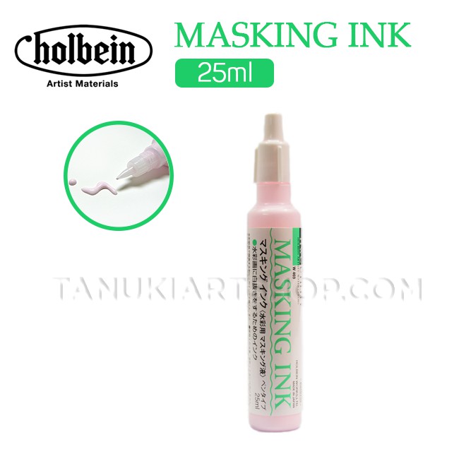 Keo chặn màu dạng bút Holbein Masking pen 25ml