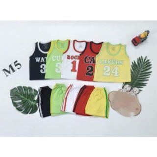 Set 5 bộ cotton cho bé