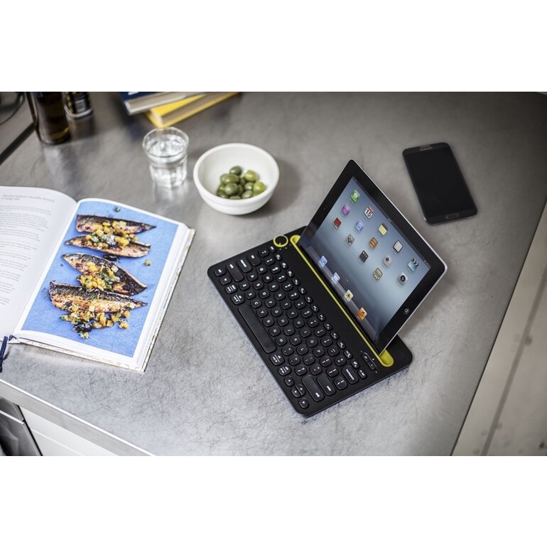 Bàn Phím Không Dây Bluetooth Logitech K480 Kết Nối 3 Thiết Bị - Bảo Hành Chính Hãng 1 Năm - giao hàng hỏa tốc
