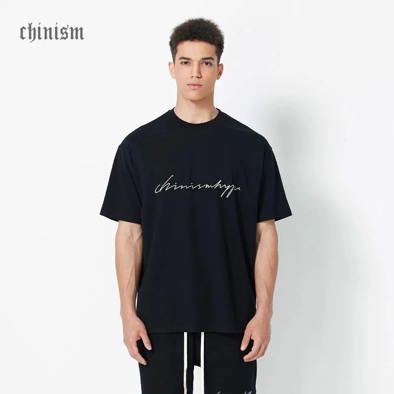 Áo Thun Nam Cổ Tròn, Áo Phông Cao Cấp Nhật Bản CHINISM 3 Màu Hàng Xuất Xịn Full Tag Tem Code