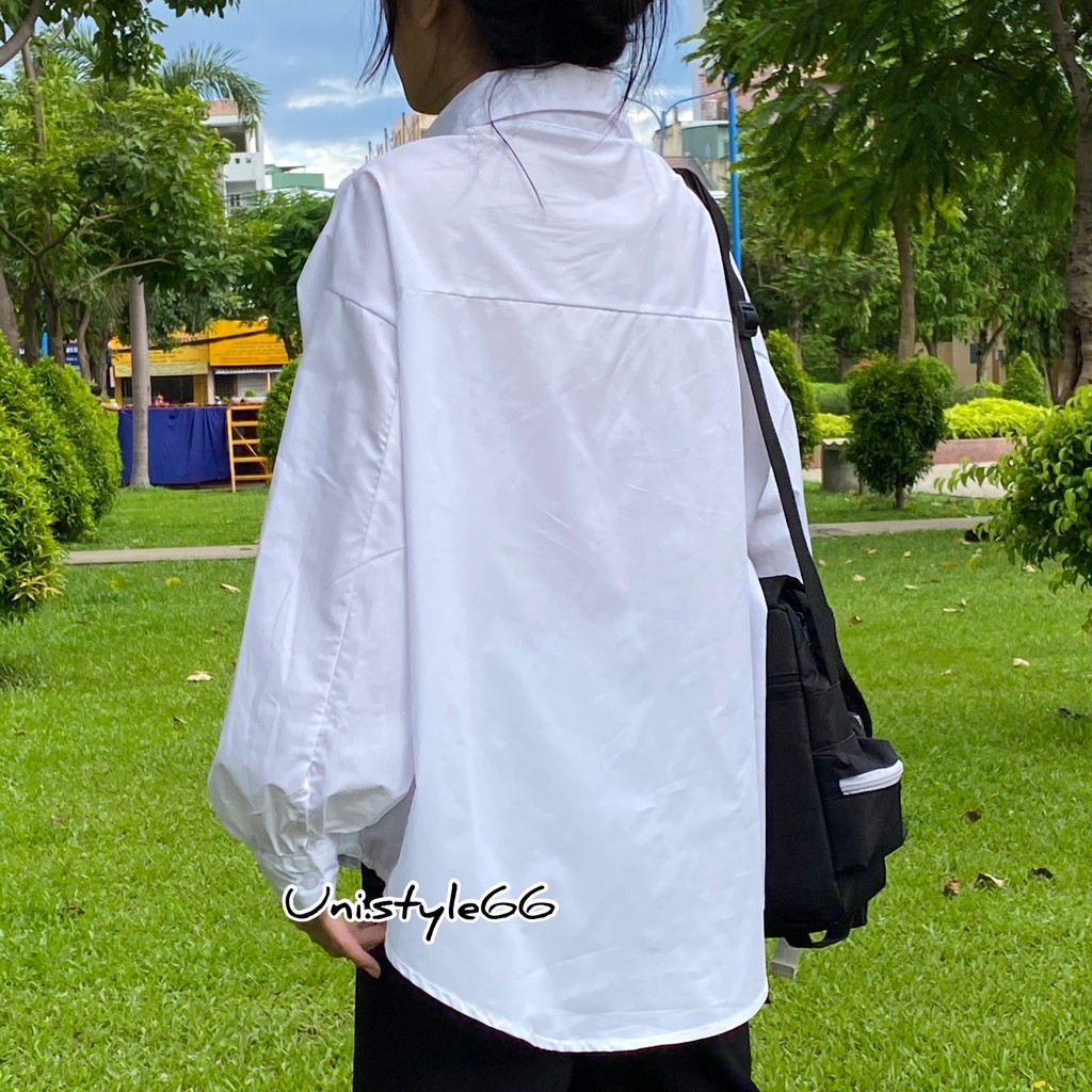 Áo Sơ Mi Tay Phồng Thương Hiệu BACA Chất Vải Katê Thô US095 | BigBuy360 - bigbuy360.vn