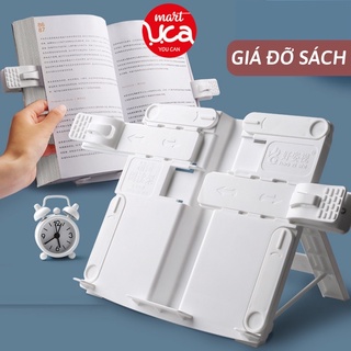 [Dụng Cụ Học Tập] Giá Đỡ Sách - Kẹp Sách Để Bàn, Chống Cận Gù Lưng Cho Bé
