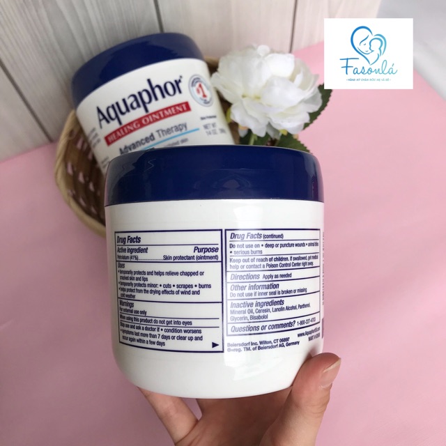 Kem chống trị hăm tã cho bé Aquaphor Baby Advanced Therapy 85g -hàng Mỹ xách tay