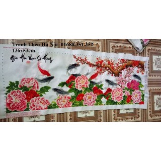 Tranh thêu thành phẩm Gia Hòa Vạn Sự Hưng 223041 - 136*53cm