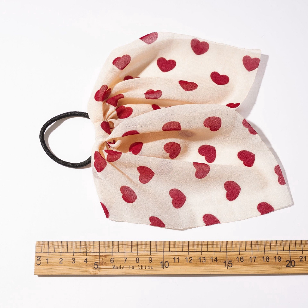 Dây cột tóc hình trái tim cho nữ