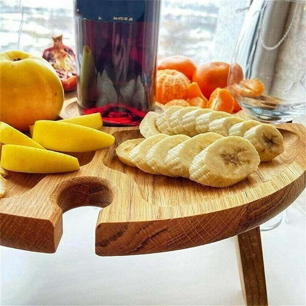 Bàn Đựng Đồ Ăn Vặt Siêu Bền Tiện Dụng Cho Gia Đình / Sân Vườn / Dã Ngoại