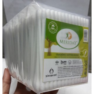 1 LỐC (10 BỊCH) TĂM BÔNG BẠCH TUYẾT( đầu lớn)