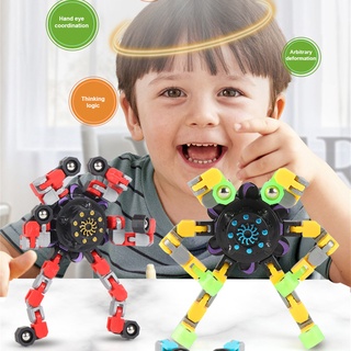 (MỚI) Con quay đồ chơi Fidget Spinner phát sáng -SOU
