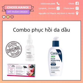 COMBO phục hồi da toàn diện 3 sản phẩm