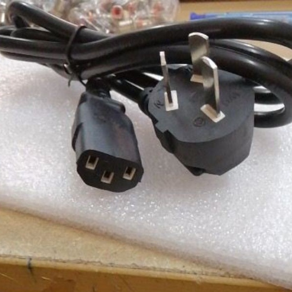 Dây nguồn AC 1.5m kiểu 3 chân dây lõi đồng