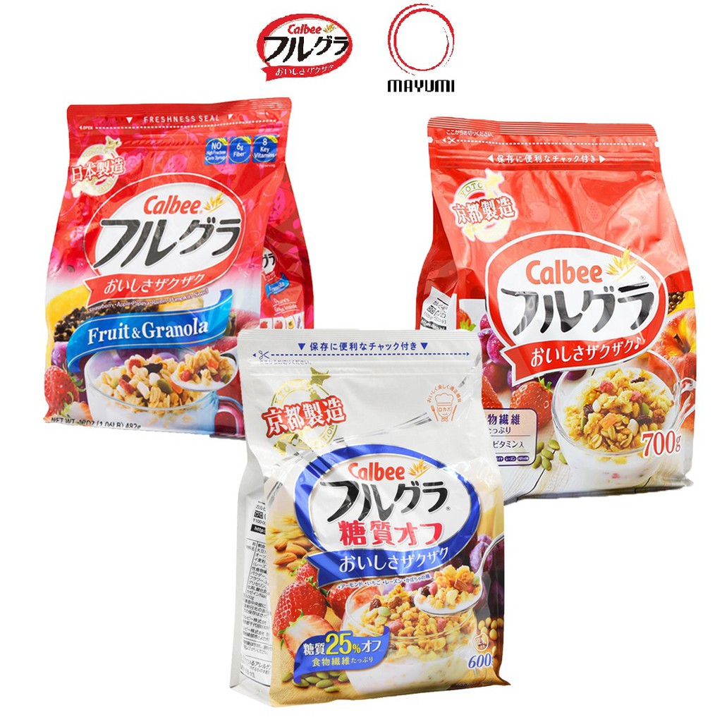 Date 09/2021 - 02/2022 - Ngũ cốc trái cây Calbee Nhật Bản | BigBuy360 - bigbuy360.vn