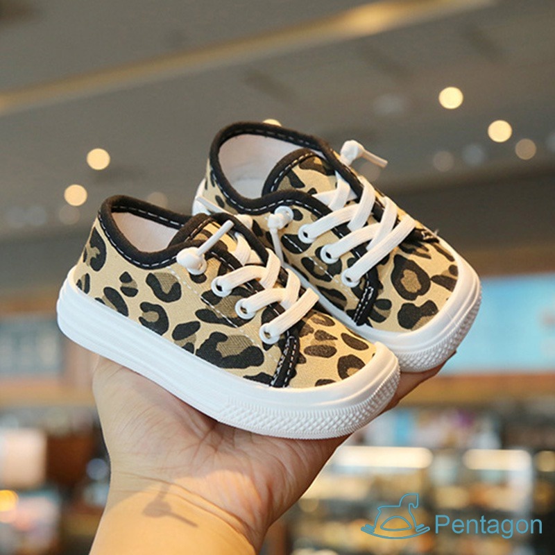 Giày Thể Thao Canvas Đế Mềm Phong Cách Hàn Quốc Dễ Thương Cho Bé