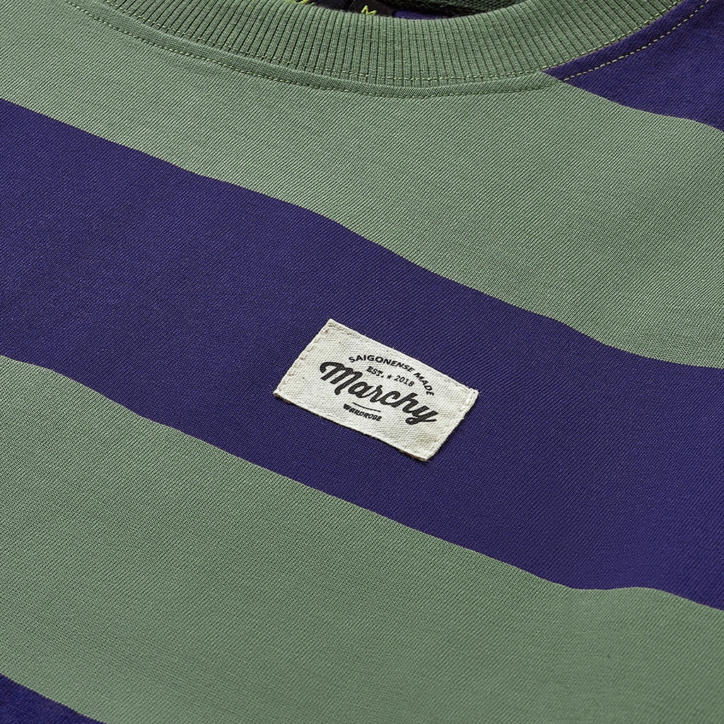 MARCHY - Basic Striped Tee - Áo thun kẻ sọc