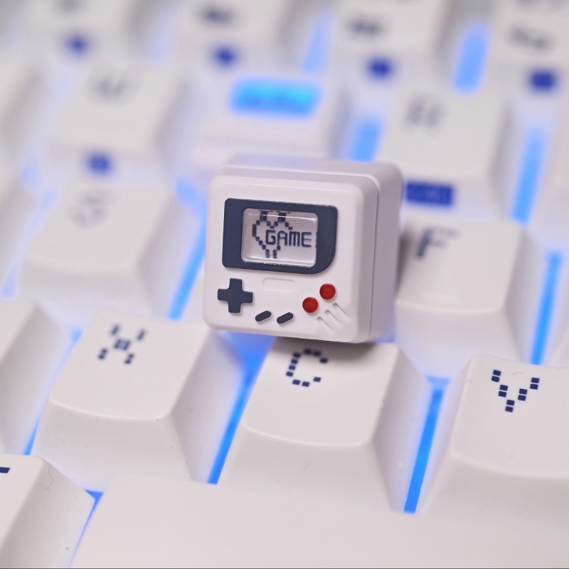 Bộ Phím Bấm 3 Trong 1 Kiểu Dáng Retro Dễ Thương Cho GK64 61 SK87 GH60 Esc Tab