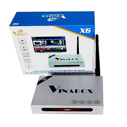 Android Tv Box Vinabox X6 Ram 2Gb Android 7.1.2