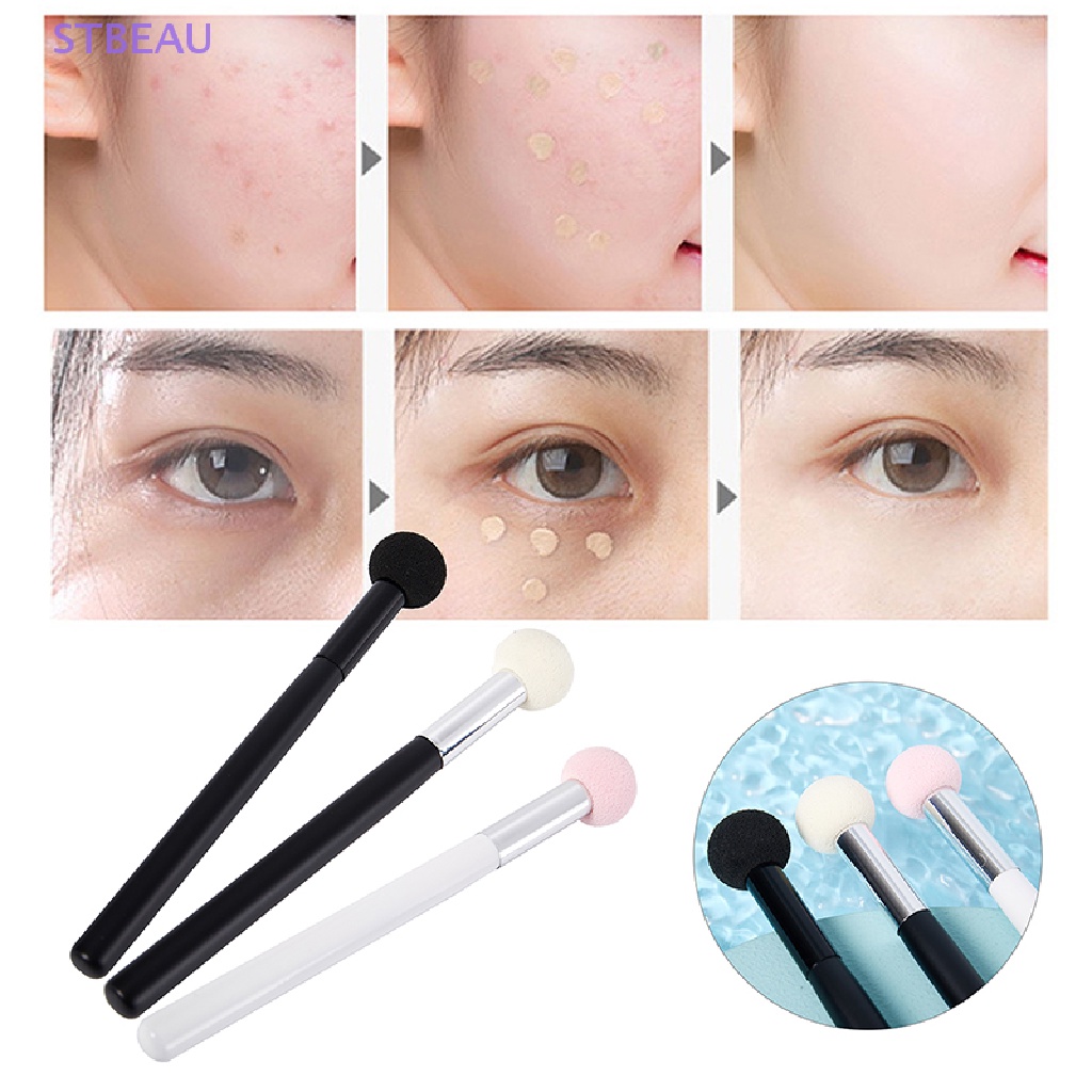 1 Cọ Trang Điểm Đầu Nấm Mút Xốp Dùng Đánh Phấn Che Khuyết Điểm